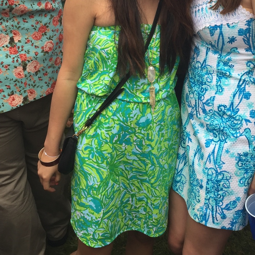 Lilly Pulitzer Strapless Dress